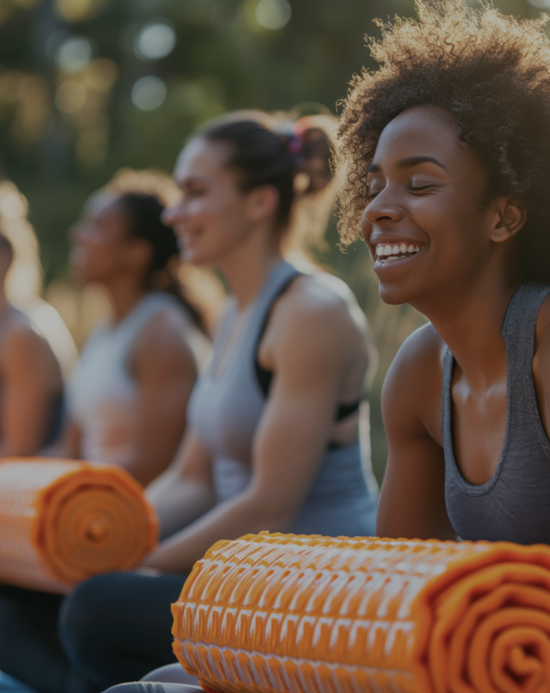 Outdoor group exercise